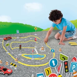 SES Stoepkrijt 6 Kleuren Verkeer