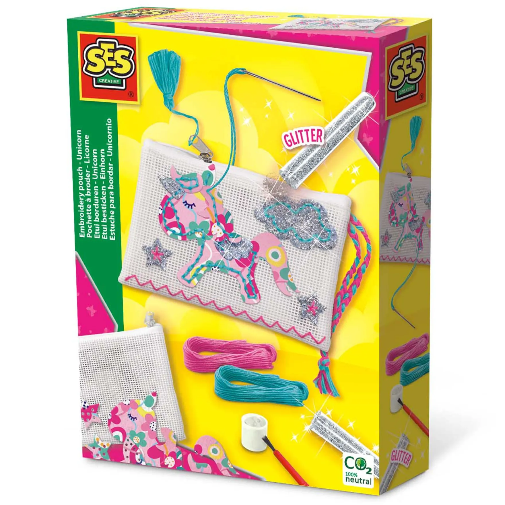 SES Unicorn Etui Borduren