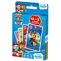 Shuffle 4-in-1 Paw Patrol - Kaartspel