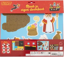 Sint knutselset stoomboot