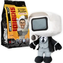 Skibidi toilet mysterie pluche blind 30 cm assorti