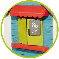 Smoby speelhuis Chef House 124 x 132 x 135 cm