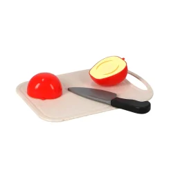 Snij fruit met snijbord