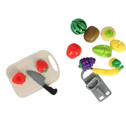 Snij fruit met snijbord