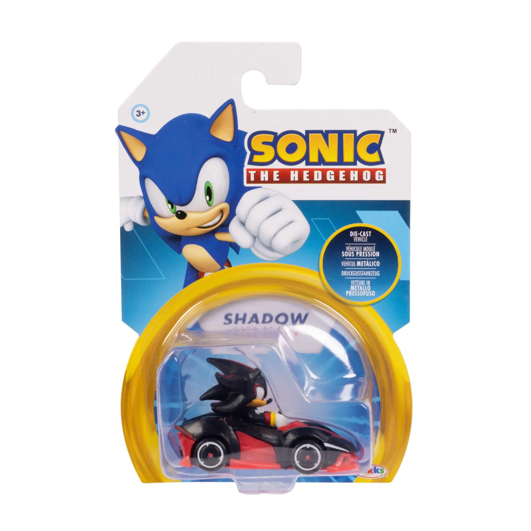 Sonic die cast auto 1:64 assorti