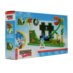 Sonic Speedway Zone speelset inclusief 6,5 cm figuur