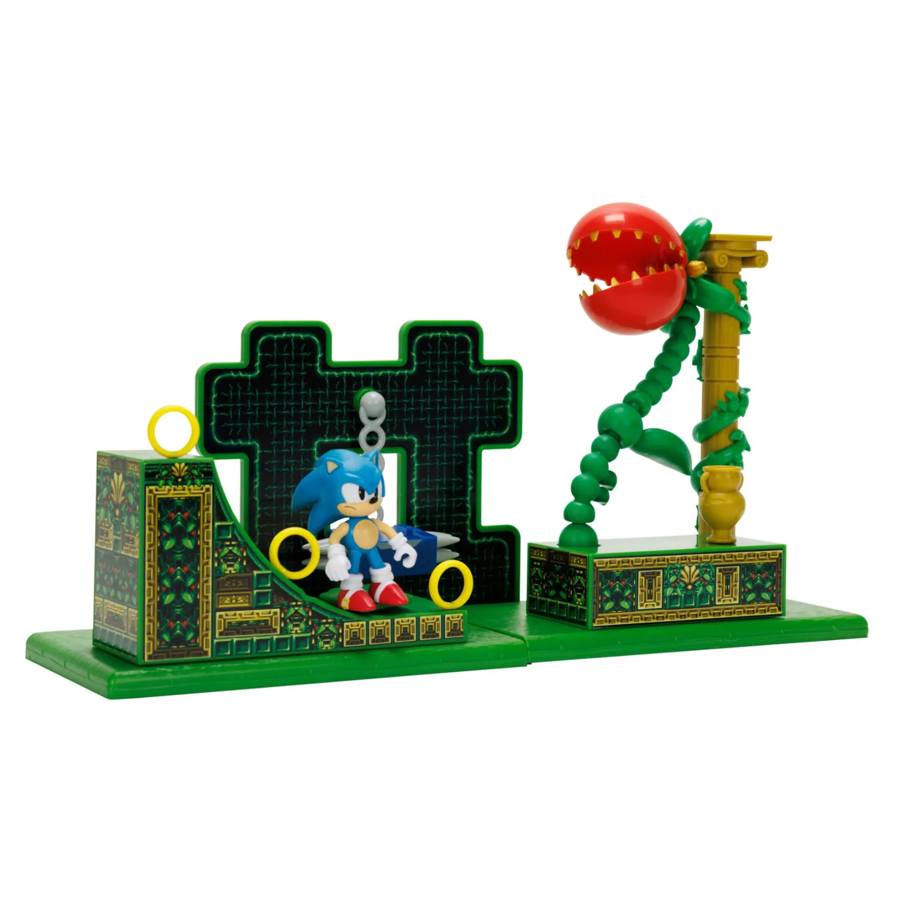 Sonic Speedway Zone speelset inclusief 6,5 cm figuur