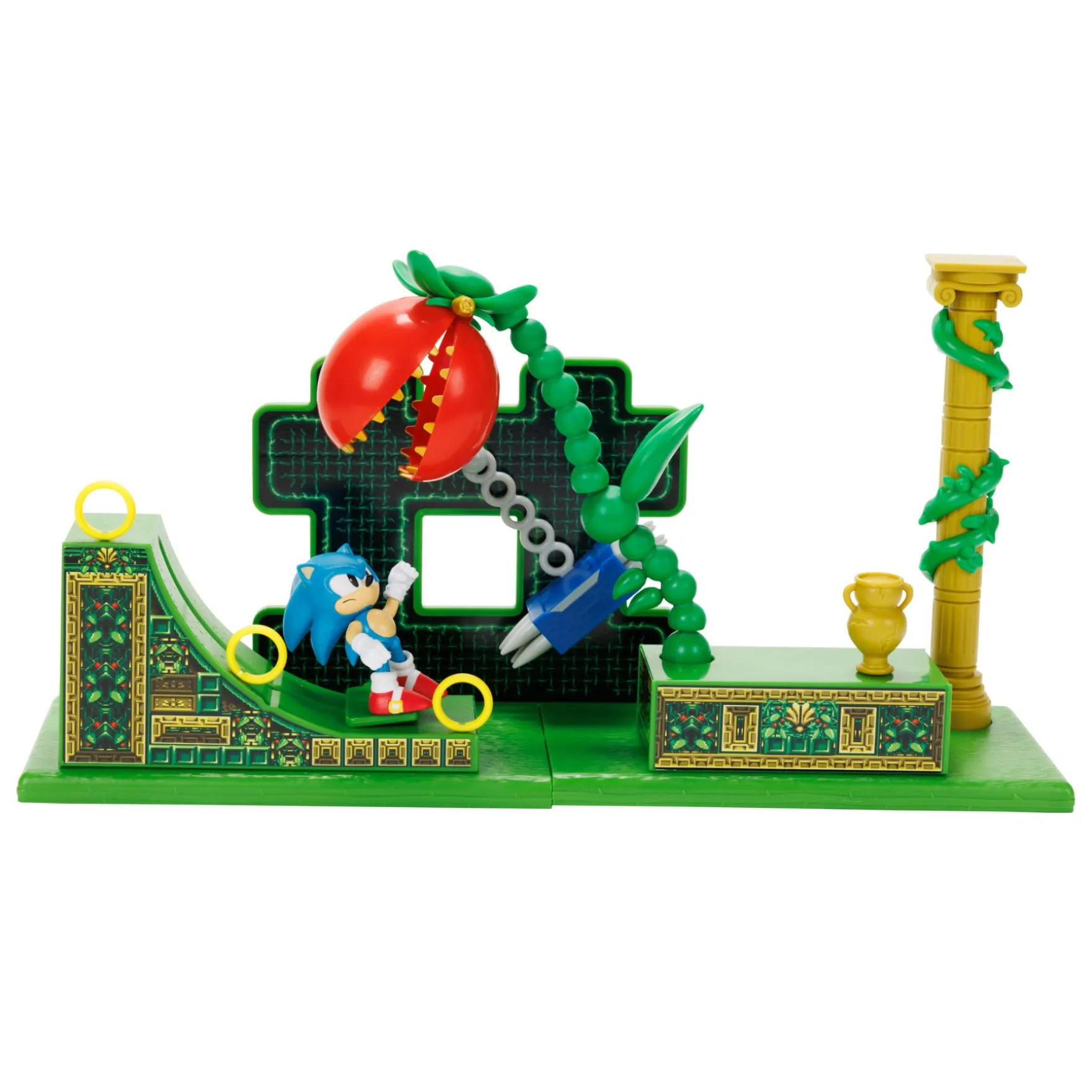 Sonic Speedway Zone speelset inclusief 6,5 cm figuur