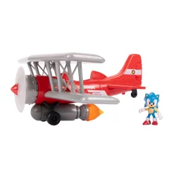 Sonic Tornado biplane inclusief 6,5 cm figuur