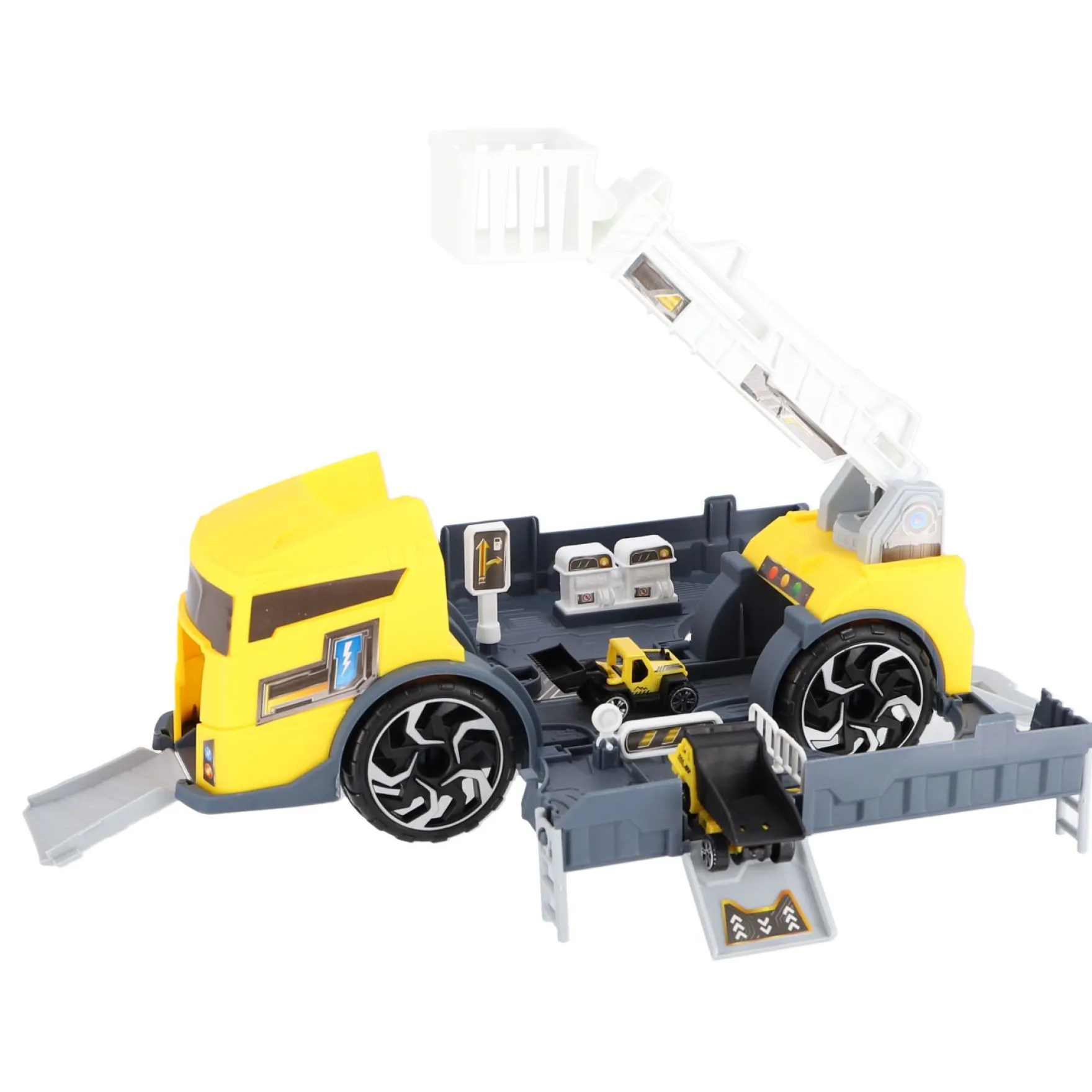 Speelset Constructie Garage In Truck