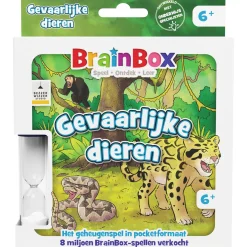 Spel Brainbox Pocket Gevaarlijke dieren