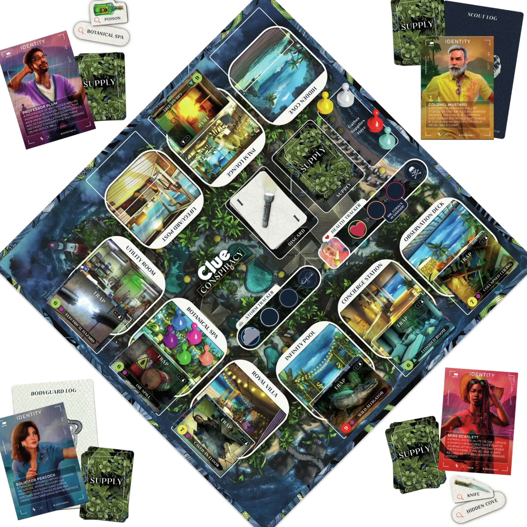 Spel Cluedo Conspiracy