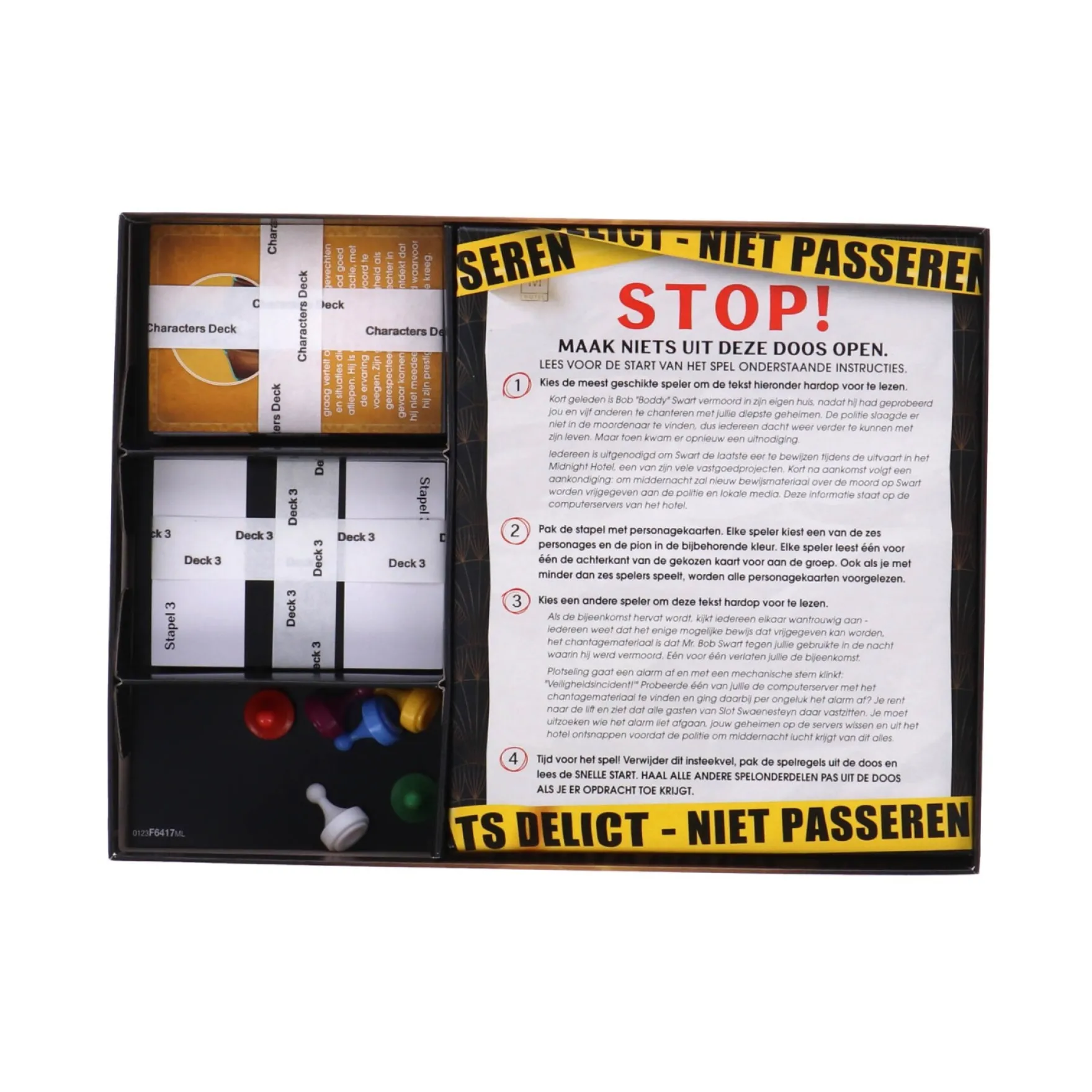 Spel Cluedo Escape Het Midnight Hotel