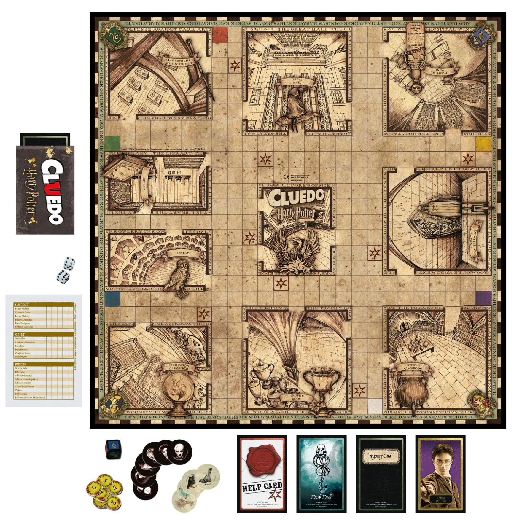 Spel Cluedo Harry Potter