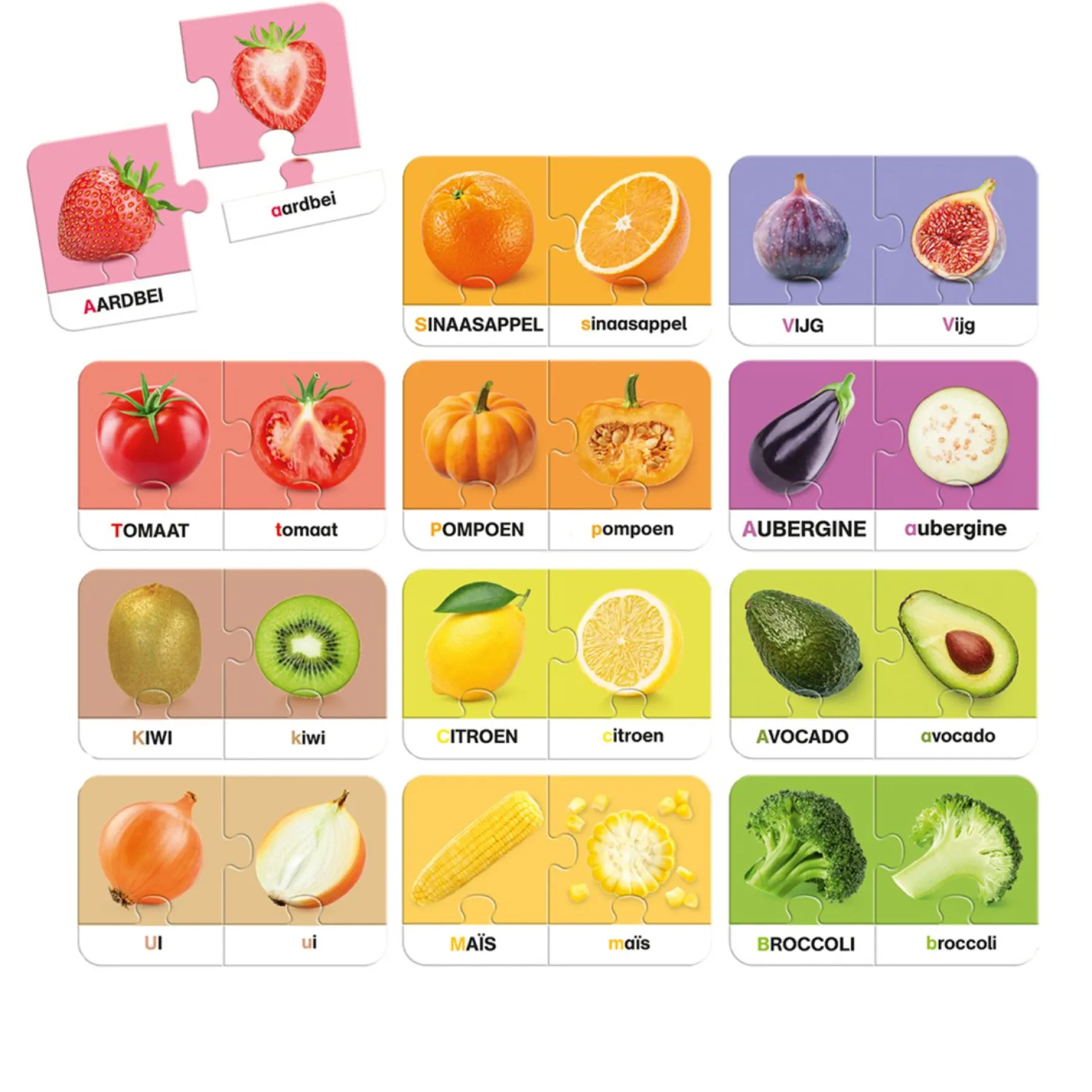 Spel Ik Leer fruit en groenten