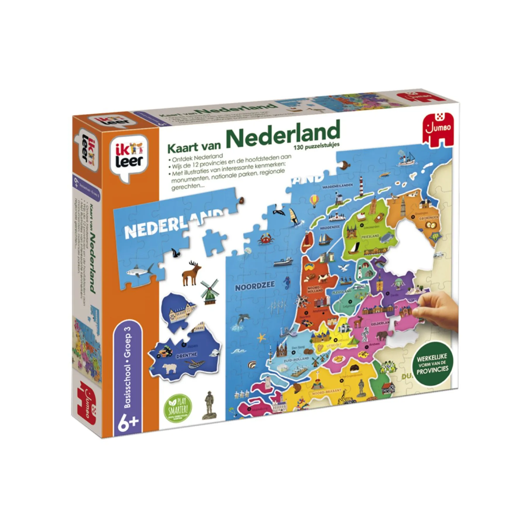 Spel Ik Leer Kaart Van Nederland