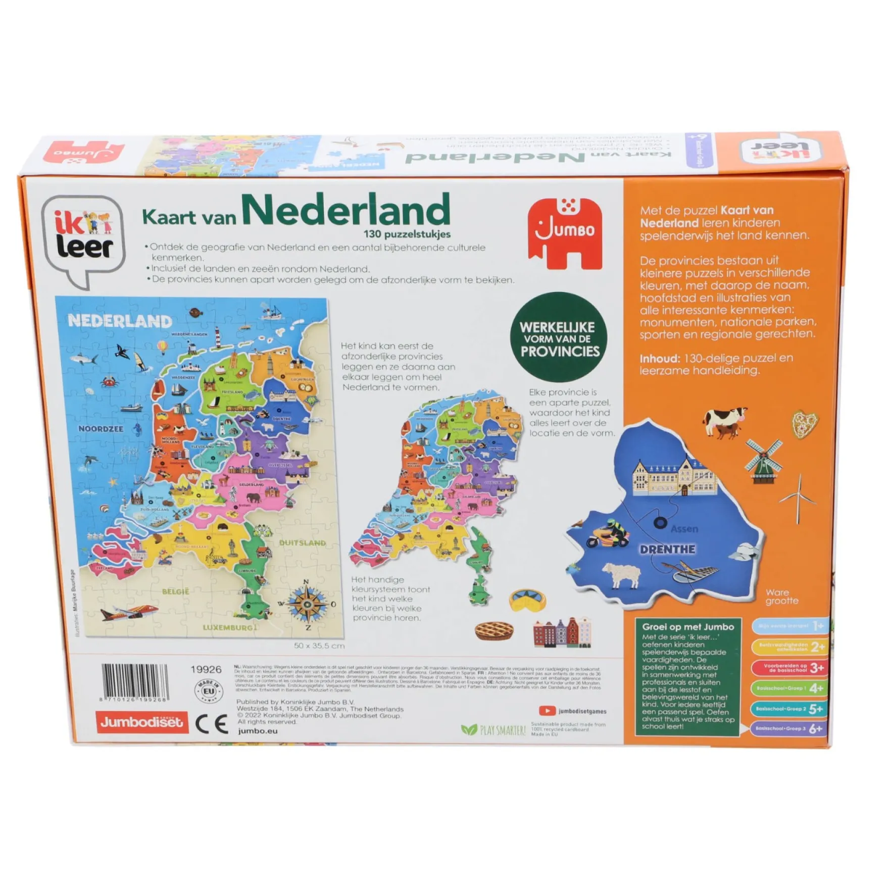 Spel Ik Leer Kaart Van Nederland