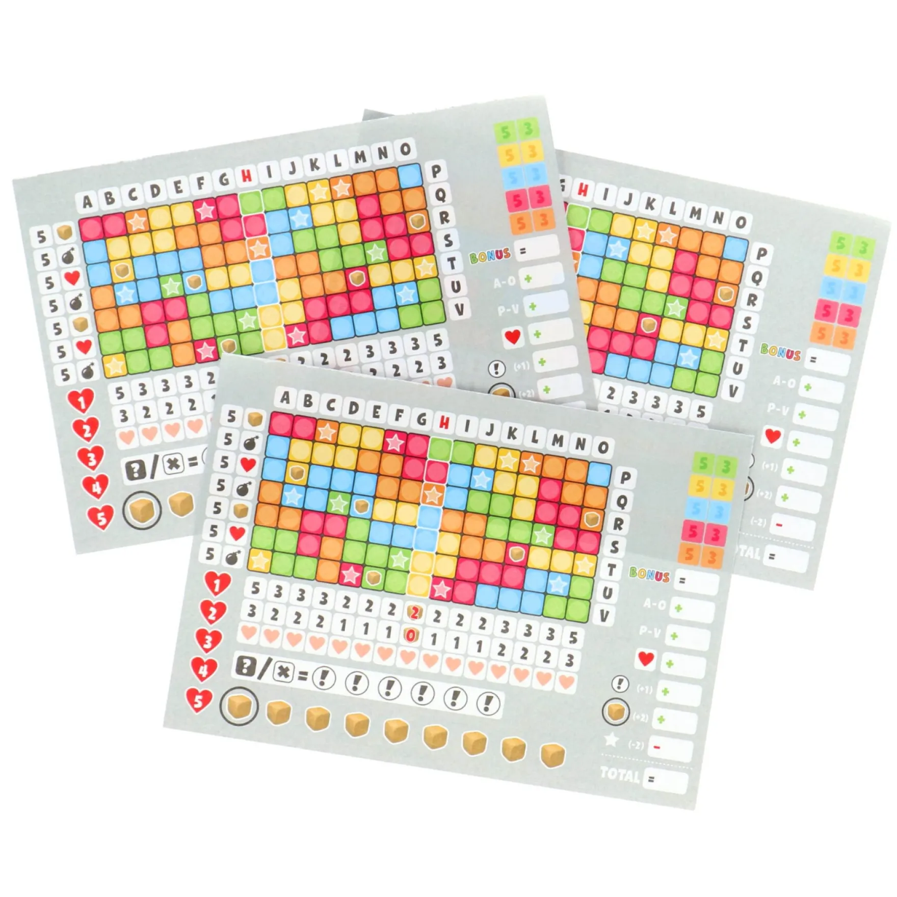 Spel Keer Op Keer 2 Scoreblok Level 1