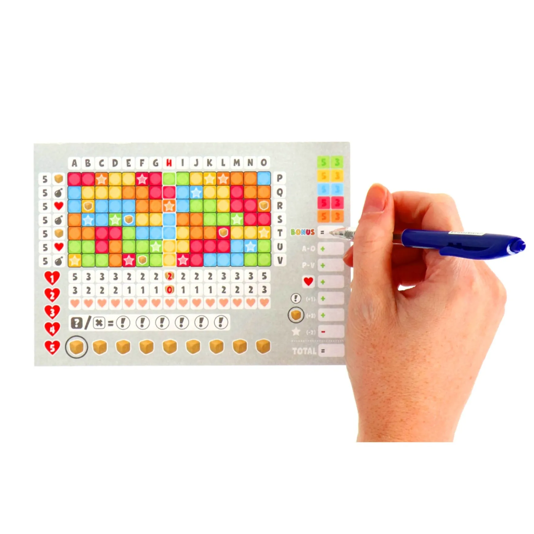 Spel Keer Op Keer 2 Scoreblok Level 1