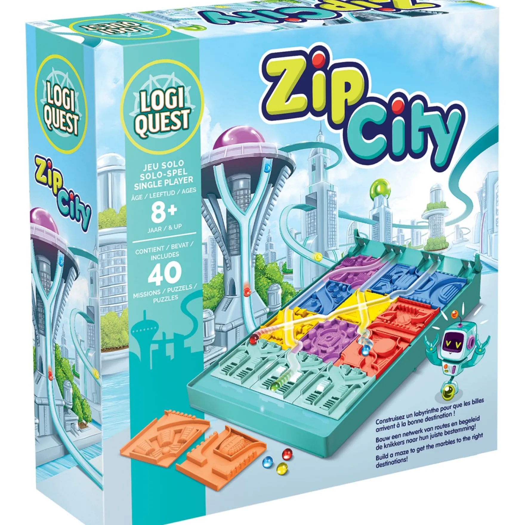 Spel Logiquest Zip City