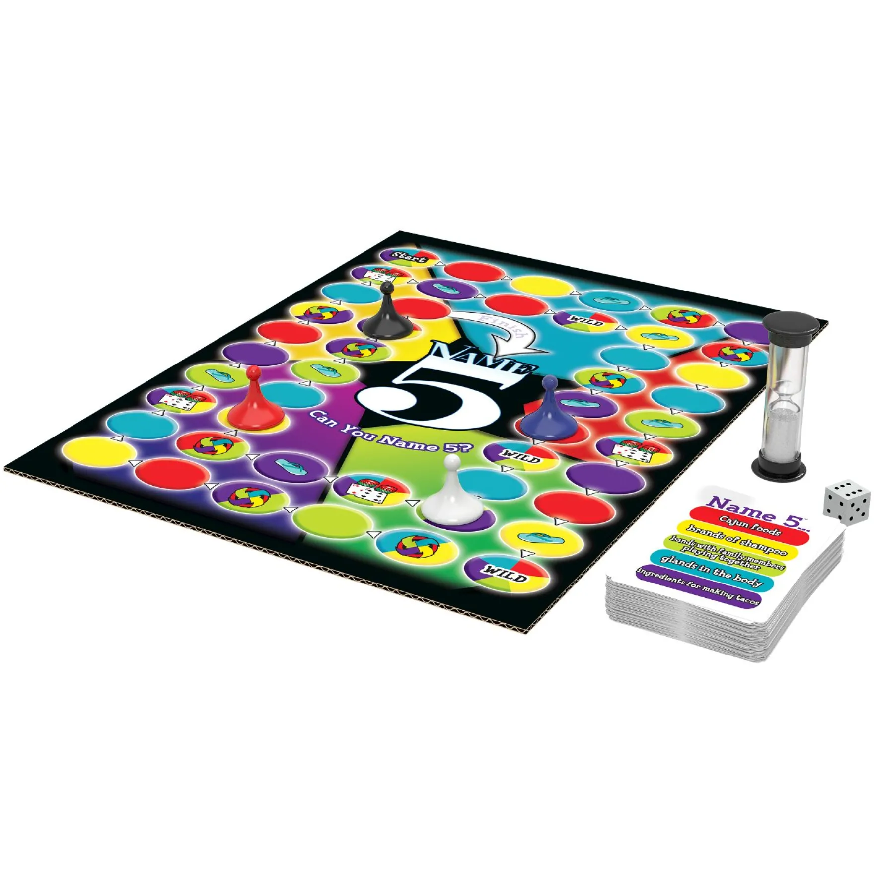 Spel Name 5 Bordspel