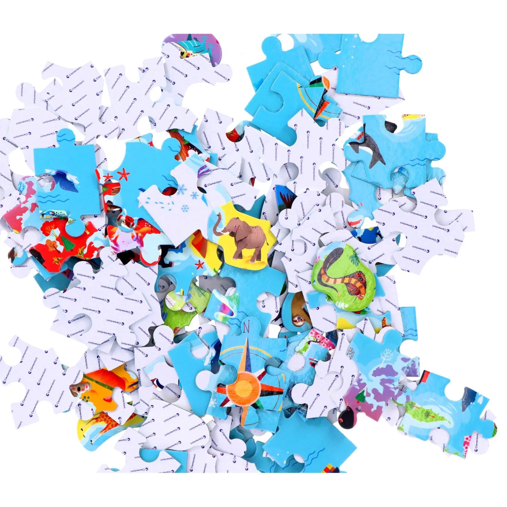 Spel Puzzel Ontdek De Wereld