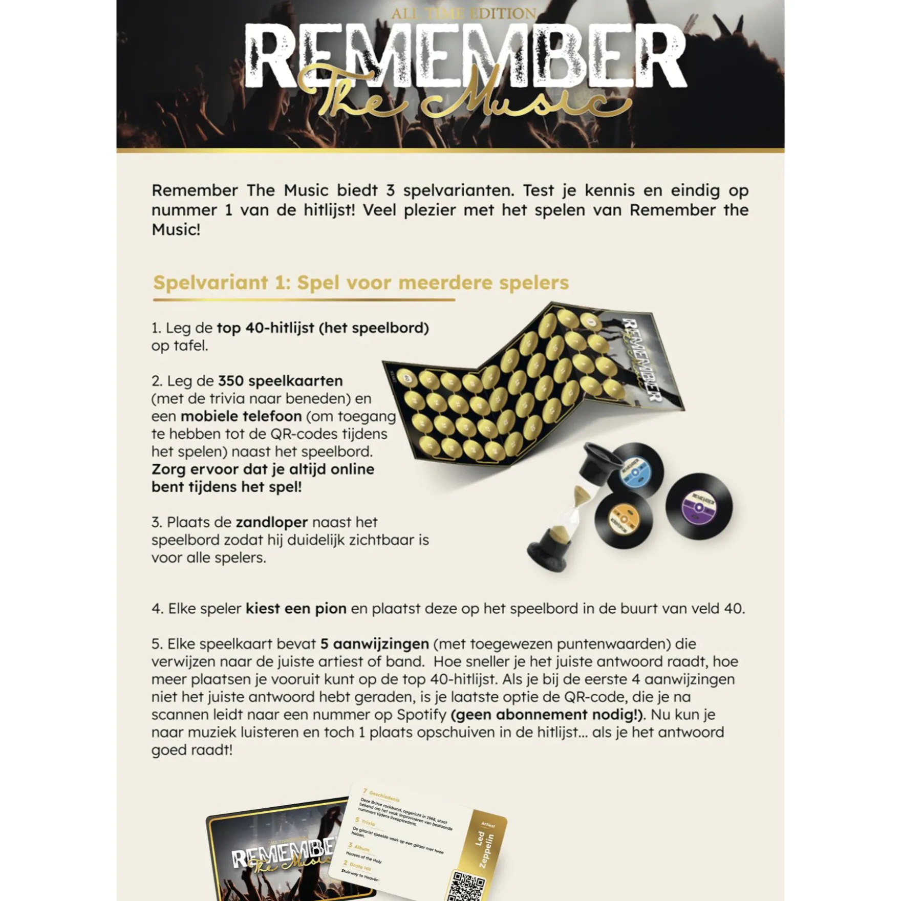 Spel Remember the Music