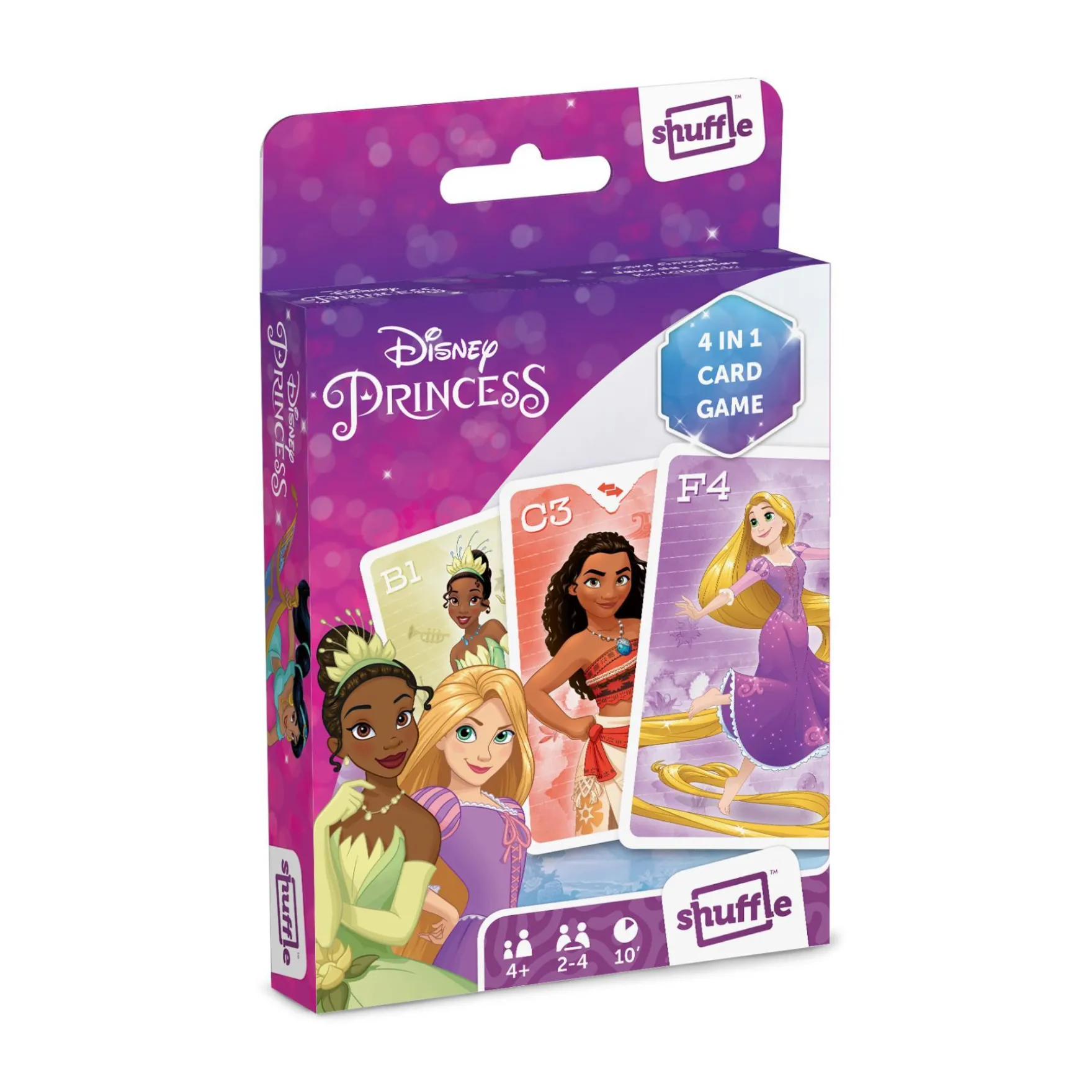 Spel Shuffle 4 In 1 Disney Princess