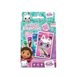 Spel Shuffle 4 In 1 Gabby Dollhouse - Kaartspel