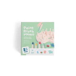 Spel verfkwast memo hout BS toys