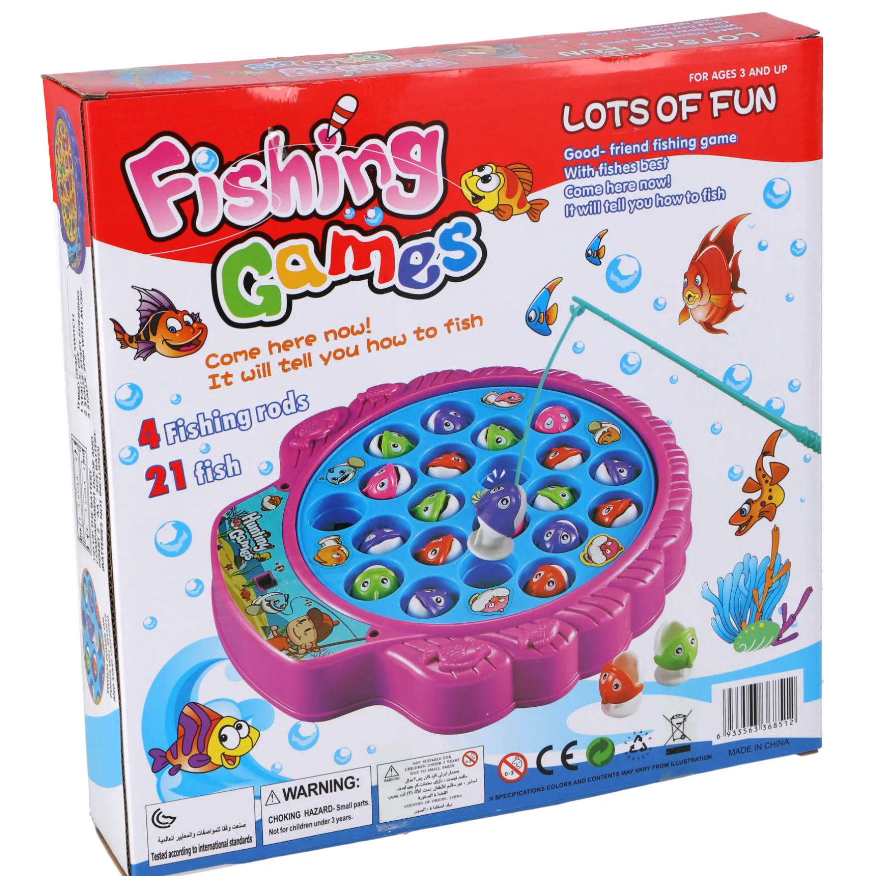 Spel Vissen Vangen 21 Stuks