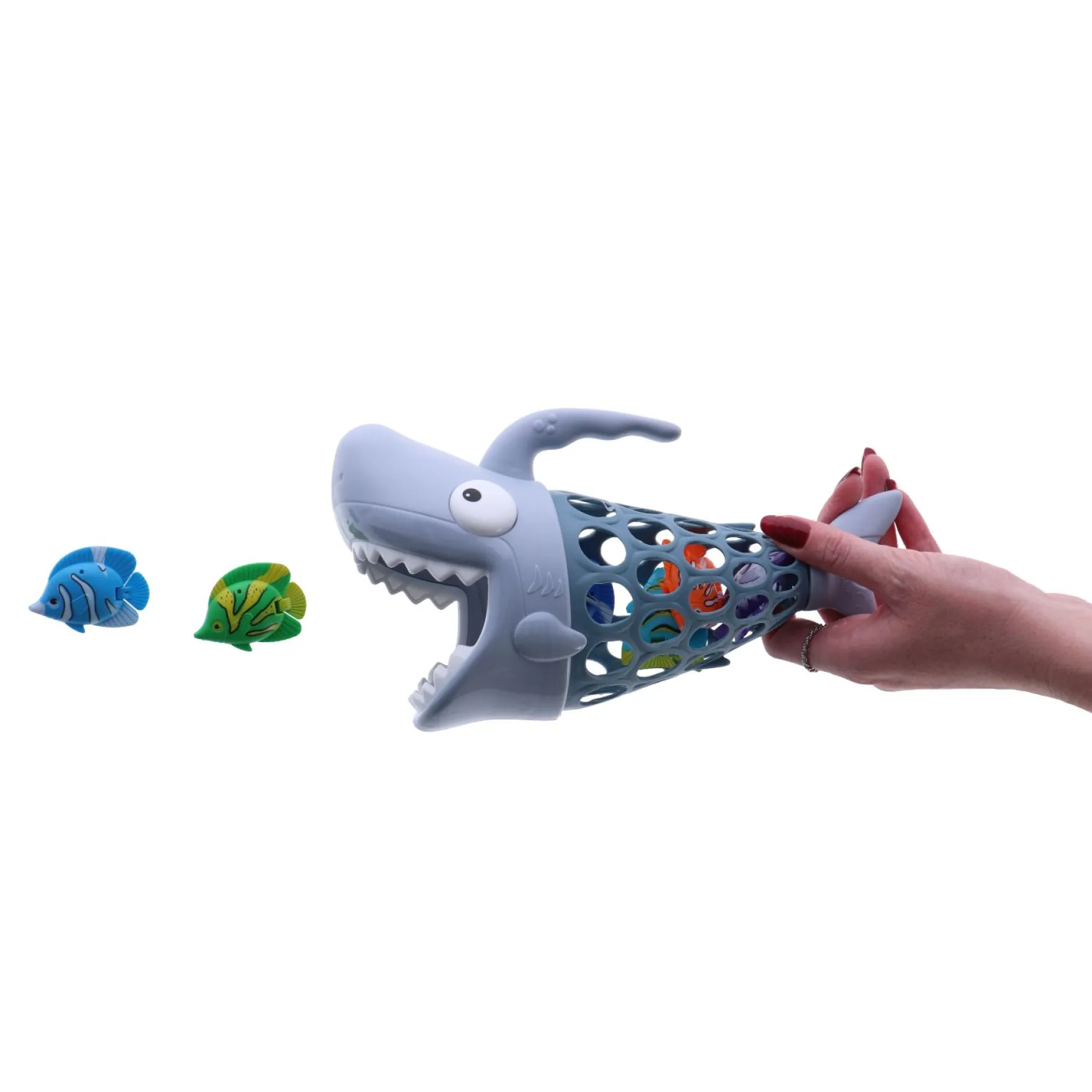 Spel vissen vangen haai onderwaterset