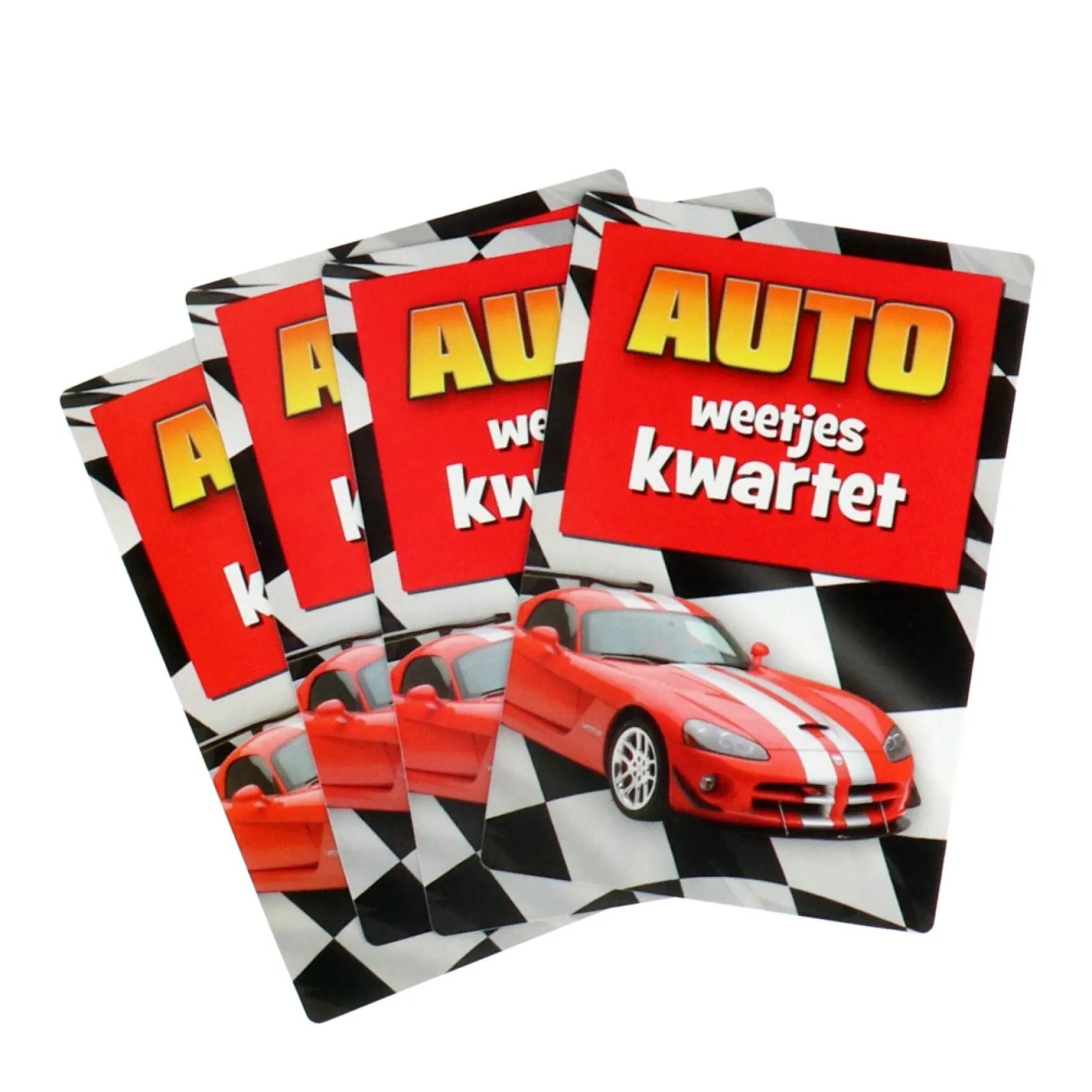 Spel Weetjes Kwartet Auto's