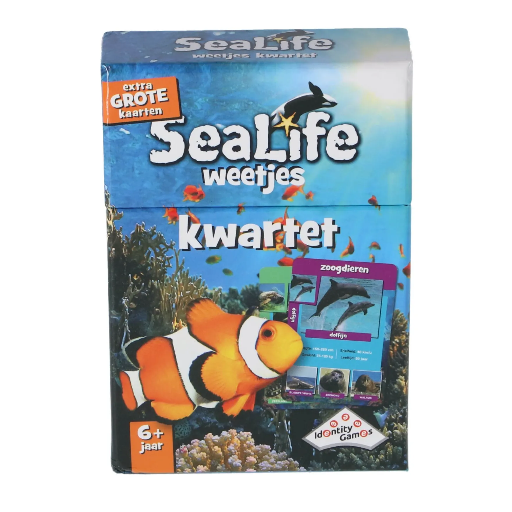 Spel Weetjes Kwartet Sealife