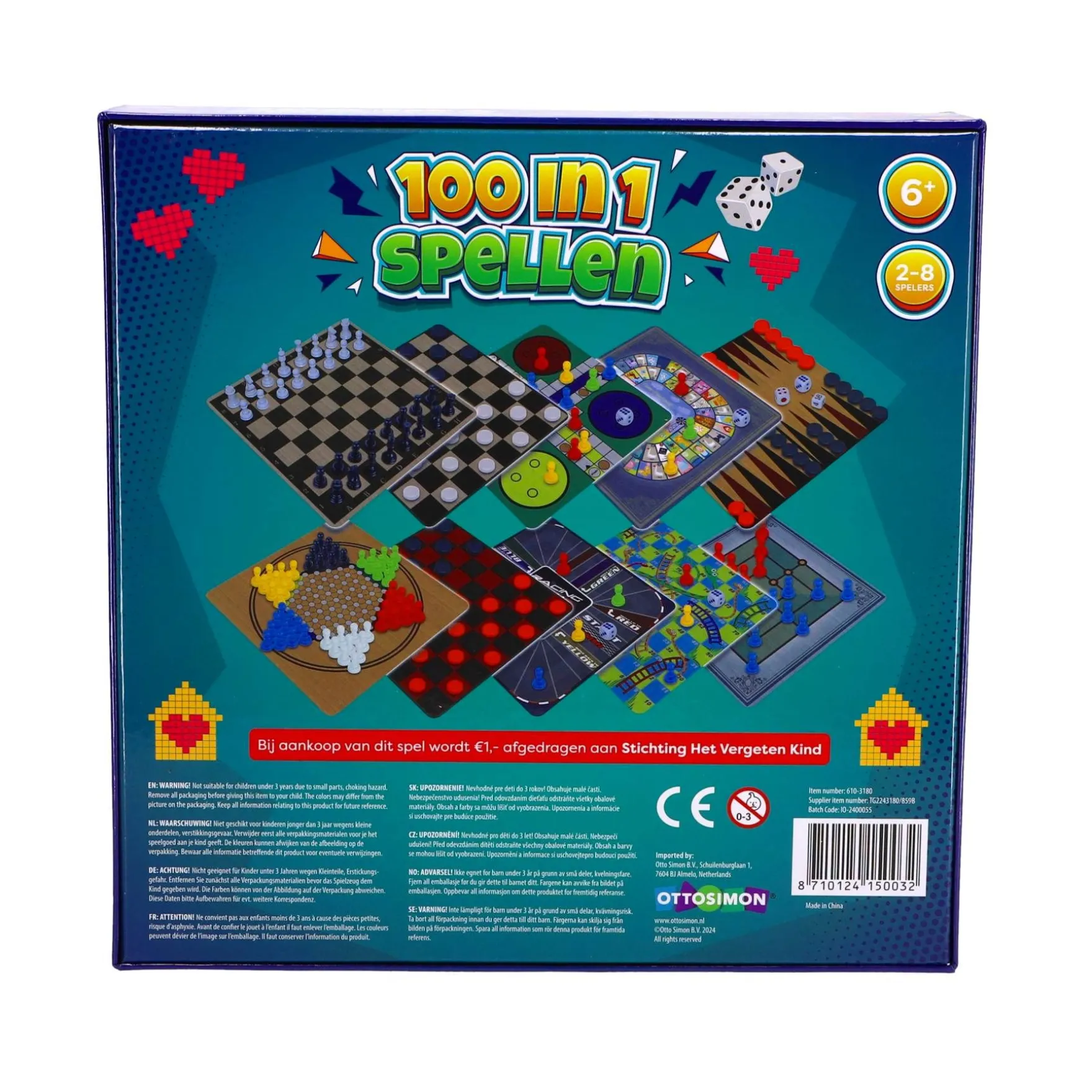 Spellendoos 100 in 1