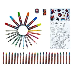 Spider-Man Kleurkoffer 51-delig