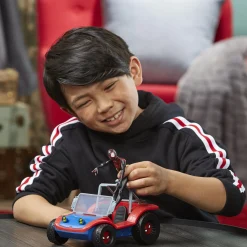 Spiderman spider mobiel met figuren