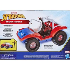 Spiderman spider mobiel met figuren