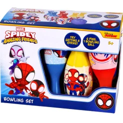 Spidey And Friends kegelspel 6 pinnen en bal