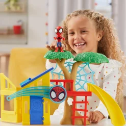 Spidey And Friends playground scene playset