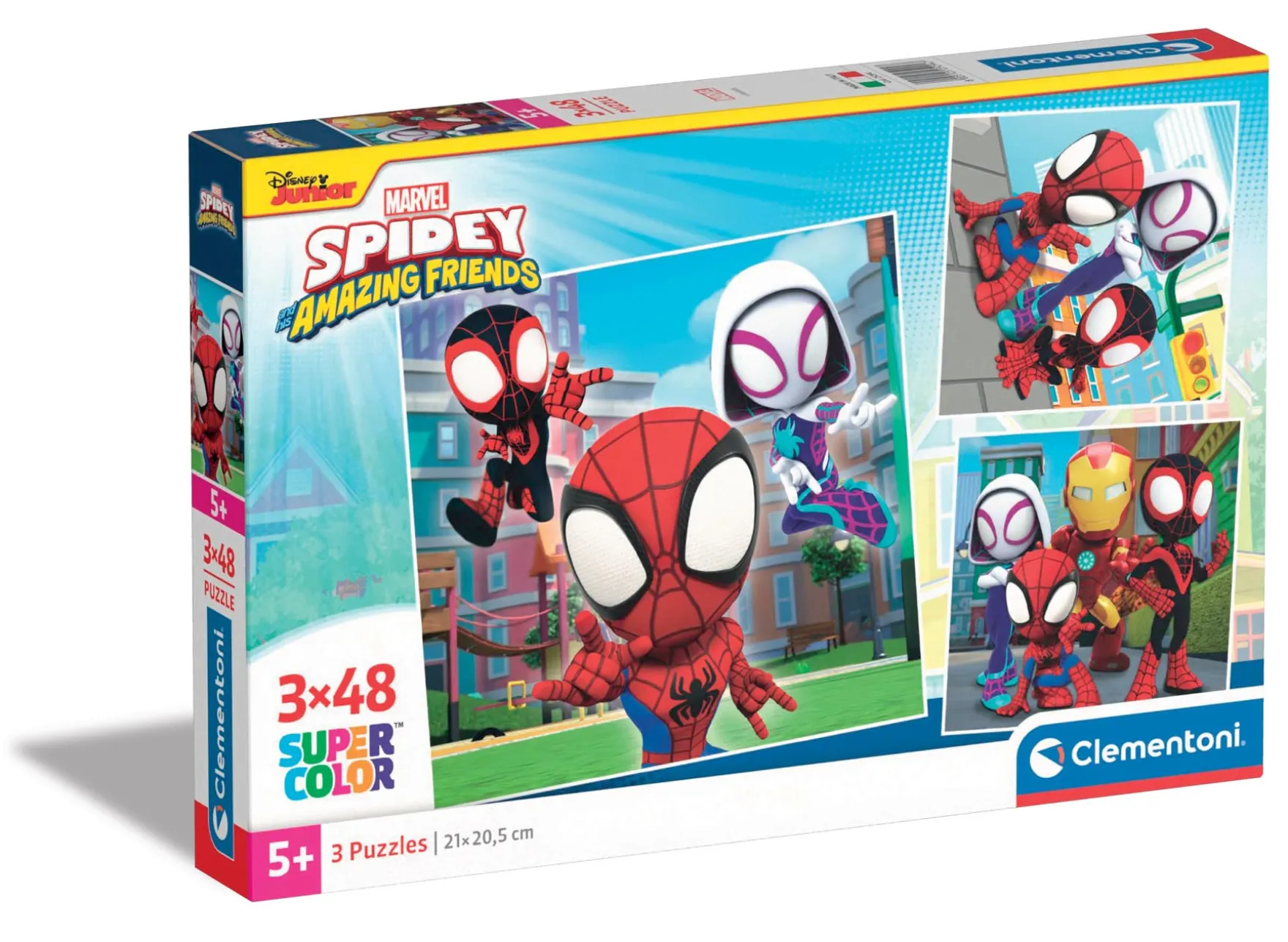 Spidey And Friends puzzel 3 x 48 stukjes
