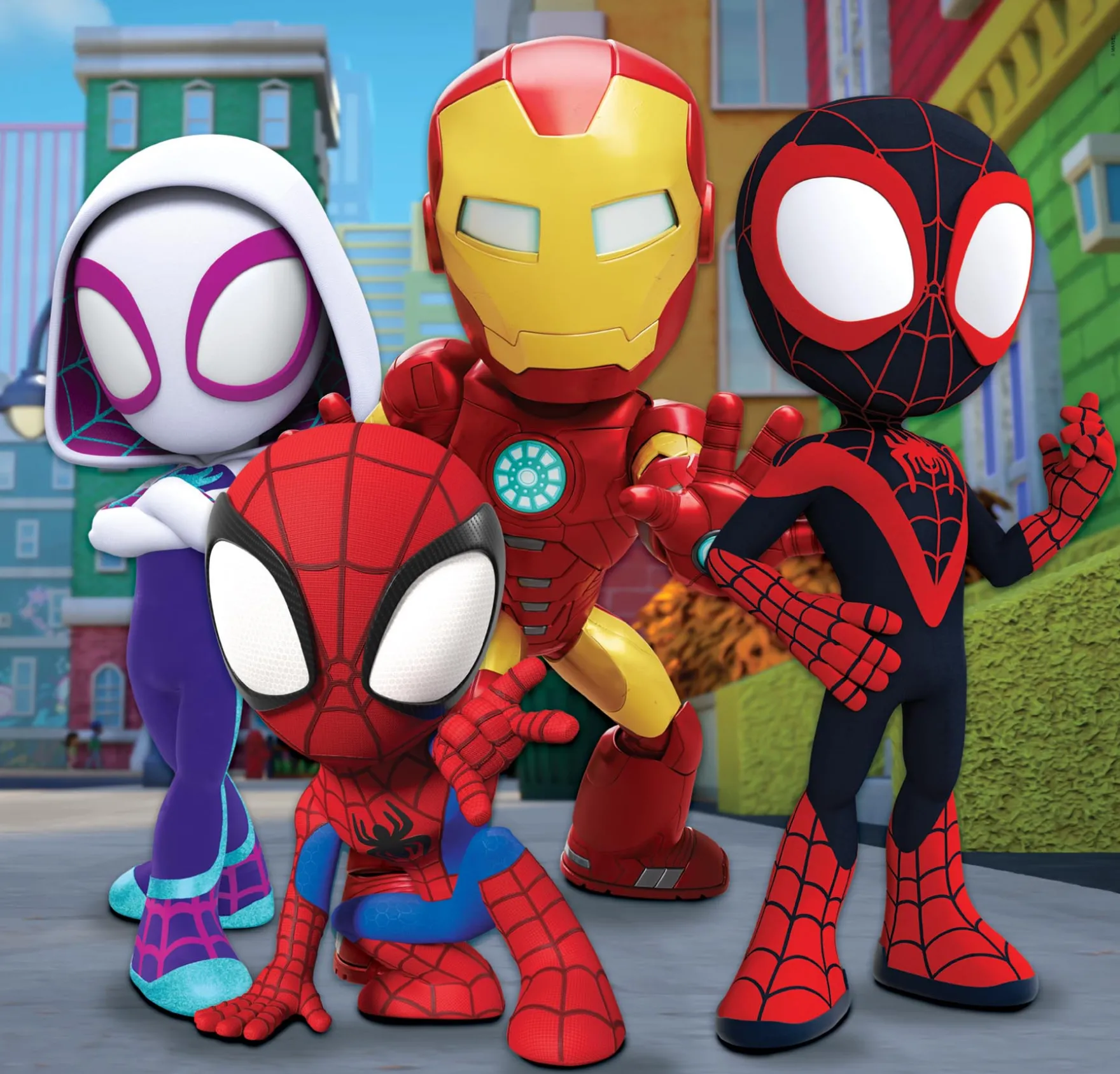 Spidey And Friends puzzel 3 x 48 stukjes