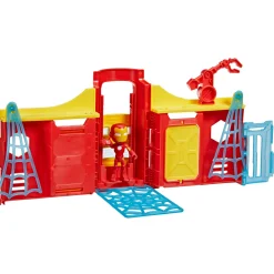 Spidey And Friends stark tower scene playset