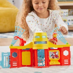 Spidey And Friends stark tower scene playset