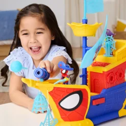 Spidey And Friends webs ahoy bubble ship
