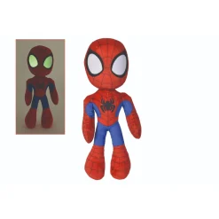 Spidey Pluche Met Oplichtende Ogen In Donker 25 Cm