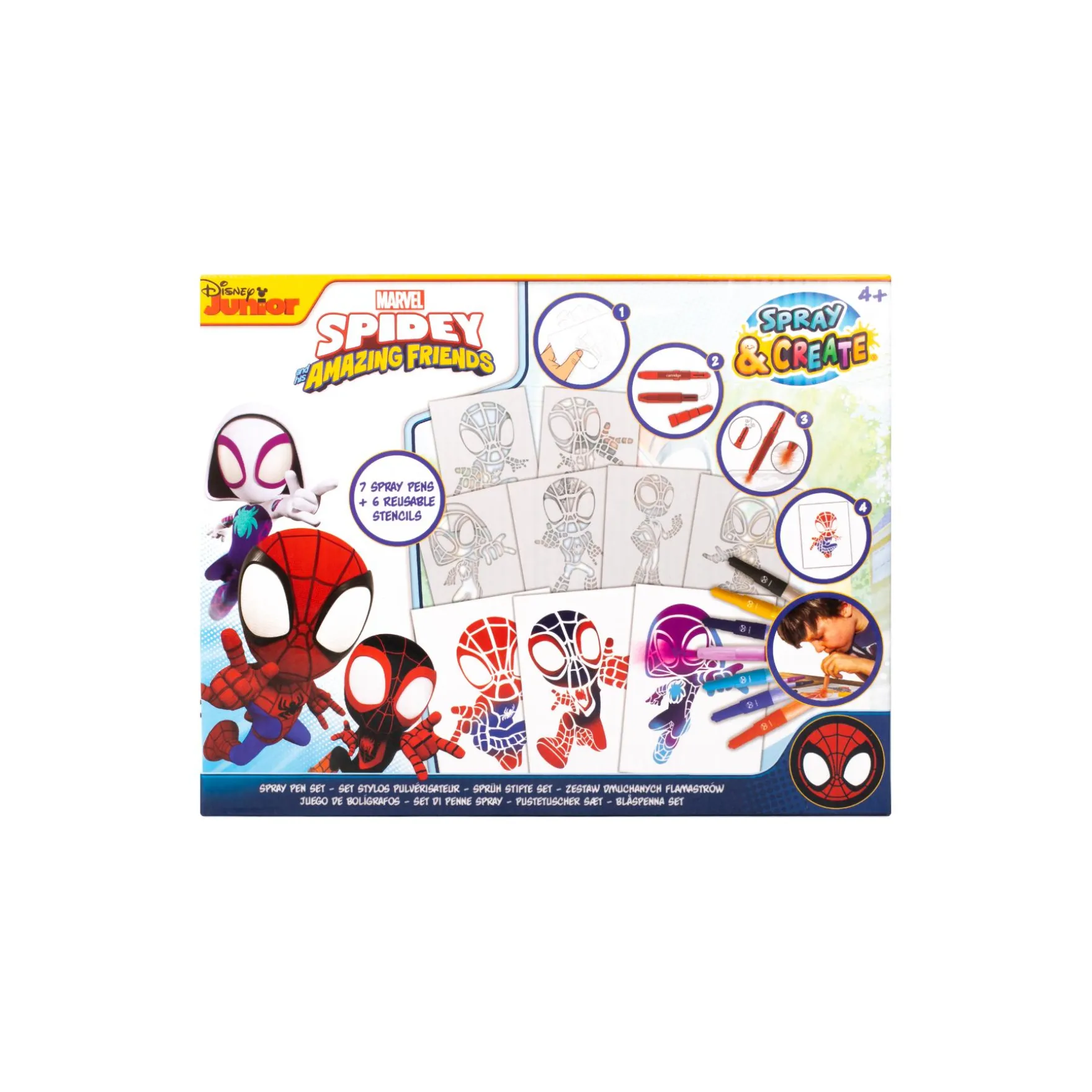 Spidey Spray Pen Set
