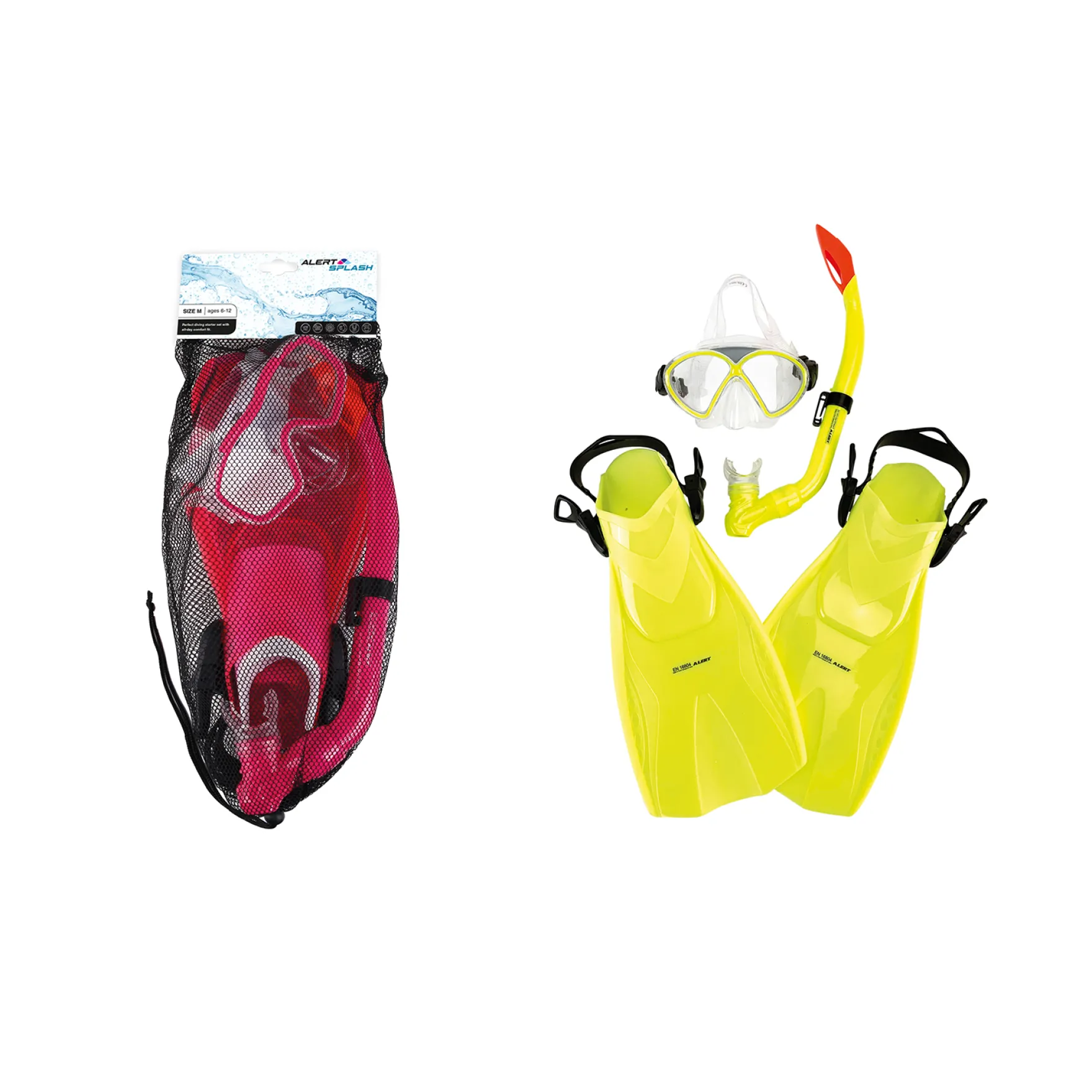 Splash Duikset 6-12 Jaar Maat M 3 Assorti