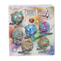 Splats Head Tie Dye Animal 11 cm