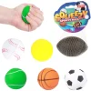Squeezy sportbal 6 cm 6 assorti
